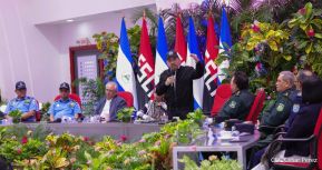  Acto del 45 Aniversario de la Fuerza Aérea del Ejército de Nicaragua