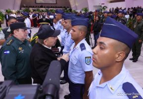  Acto del 45 Aniversario de la Fuerza Aérea del Ejército de Nicaragua