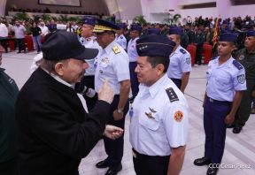  Acto del 45 Aniversario de la Fuerza Aérea del Ejército de Nicaragua