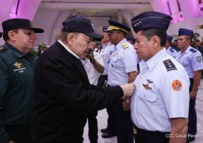  Acto del 45 Aniversario de la Fuerza Aérea del Ejército de Nicaragua