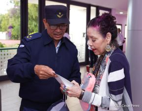  Acto del 45 Aniversario de la Fuerza Aérea del Ejército de Nicaragua