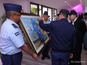  Acto del 45 Aniversario de la Fuerza Aérea del Ejército de Nicaragua