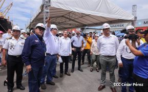 Nicaragua y China inauguran ruta comercial marítima directa