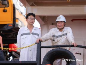 Nicaragua y China inauguran ruta comercial marítima directa