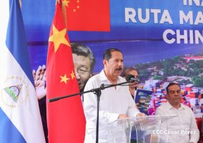 Nicaragua y China inauguran ruta comercial marítima directa