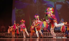 55 años del Ballet Folclórico Nicaragüense del maestro Ronald Abud Vivas