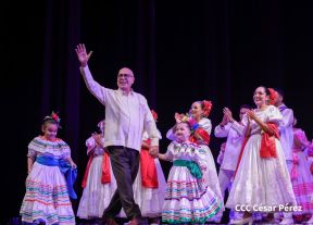 55 años del Ballet Folclórico Nicaragüense del maestro Ronald Abud Vivas