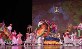 55 años del Ballet Folclórico Nicaragüense del maestro Ronald Abud Vivas