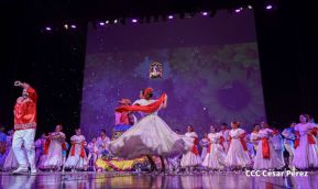 55 años del Ballet Folclórico Nicaragüense del maestro Ronald Abud Vivas