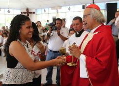 Pueblo católico de Nicaragua celebra Fiesta de Pentecostés