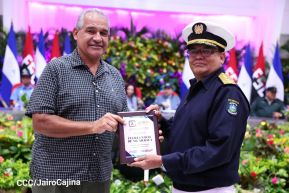 Conmemoración de los 44 años de fundación de la Fuerza Naval de Nicaragua