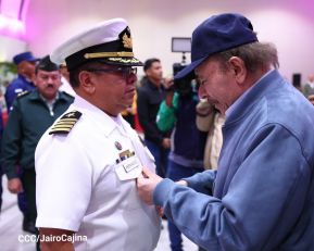 Conmemoración de los 44 años de fundación de la Fuerza Naval de Nicaragua