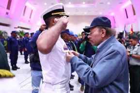 Conmemoración de los 44 años de fundación de la Fuerza Naval de Nicaragua