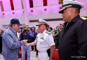 Conmemoración de los 44 años de fundación de la Fuerza Naval de Nicaragua