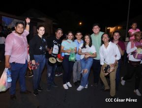 De esta manera leoneses celebran 77 años de la Gritería en honor a la Asunción de María