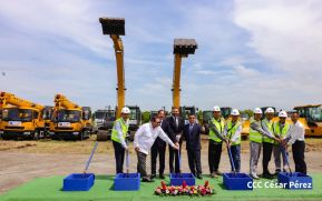 Inicio de las obras de ampliación en el Aeropuerto Internacional Punta Huete en Nicaragua