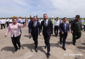Inicio de las obras de ampliación en el Aeropuerto Internacional Punta Huete en Nicaragua