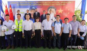 Inicio de las obras de ampliación en el Aeropuerto Internacional Punta Huete en Nicaragua