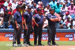 Séptimo juego de la semifinal del Campeonato Germán Pomares entre Los Dantos y Toros de Chontales