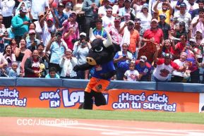 Séptimo juego de la semifinal del Campeonato Germán Pomares entre Los Dantos y Toros de Chontales