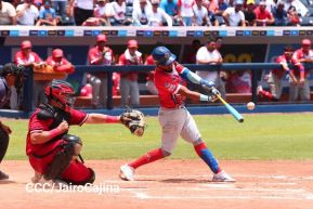 Séptimo juego de la semifinal del Campeonato Germán Pomares entre Los Dantos y Toros de Chontales