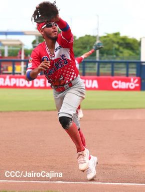 Séptimo juego de la semifinal del Campeonato Germán Pomares entre Los Dantos y Toros de Chontales