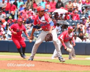 Séptimo juego de la semifinal del Campeonato Germán Pomares entre Los Dantos y Toros de Chontales