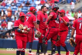 Séptimo juego de la semifinal del Campeonato Germán Pomares entre Los Dantos y Toros de Chontales