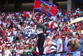 Séptimo juego de la semifinal del Campeonato Germán Pomares entre Los Dantos y Toros de Chontales