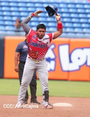 Séptimo juego de la semifinal del Campeonato Germán Pomares entre Los Dantos y Toros de Chontales