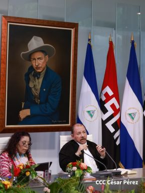 Comandante Daniel y Compañera Rosario en la XI Cumbre Extraordinaria de Jefes de Estado del ALBA-TCP