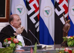 Comandante Daniel y Compañera Rosario en la XI Cumbre Extraordinaria de Jefes de Estado del ALBA-TCP