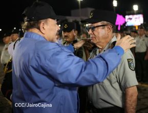 Acto en conmemoración del 45 aniversario de fundación del Ejército de Nicaragua