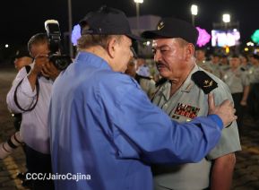 Acto en conmemoración del 45 aniversario de fundación del Ejército de Nicaragua