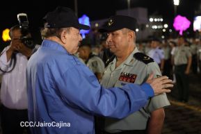 Acto en conmemoración del 45 aniversario de fundación del Ejército de Nicaragua