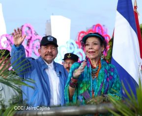 Acto en conmemoración del 45 aniversario de fundación del Ejército de Nicaragua