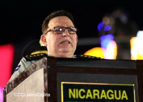 Acto en conmemoración del 45 aniversario de fundación del Ejército de Nicaragua