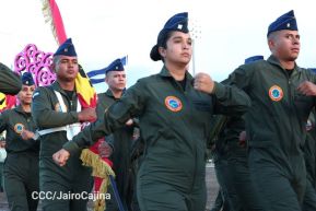 Acto en conmemoración del 45 aniversario de fundación del Ejército de Nicaragua