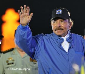 Acto en conmemoración del 45 aniversario de fundación del Ejército de Nicaragua