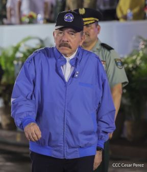 Acto en conmemoración del 45 aniversario de fundación del Ejército de Nicaragua