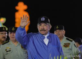 Acto en conmemoración del 45 aniversario de fundación del Ejército de Nicaragua
