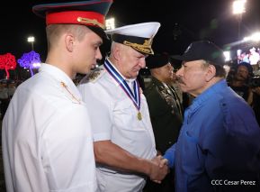 Acto en conmemoración del 45 aniversario de fundación del Ejército de Nicaragua
