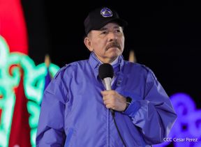 Acto en conmemoración del 45 aniversario de fundación del Ejército de Nicaragua