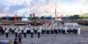 Acto en conmemoración del 45 aniversario de fundación del Ejército de Nicaragua