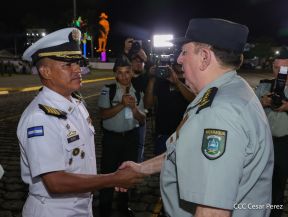 Acto en conmemoración del 45 aniversario de fundación del Ejército de Nicaragua
