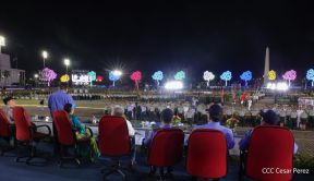 Acto en conmemoración del 45 aniversario de fundación del Ejército de Nicaragua