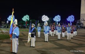 Acto en conmemoración del 45 aniversario de fundación del Ejército de Nicaragua