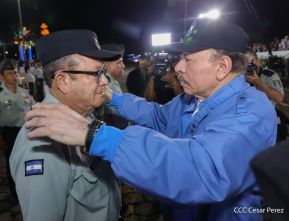 Acto en conmemoración del 45 aniversario de fundación del Ejército de Nicaragua