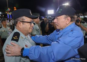 Acto en conmemoración del 45 aniversario de fundación del Ejército de Nicaragua