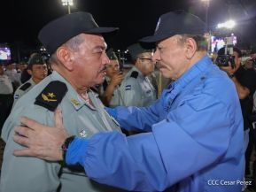 Acto en conmemoración del 45 aniversario de fundación del Ejército de Nicaragua